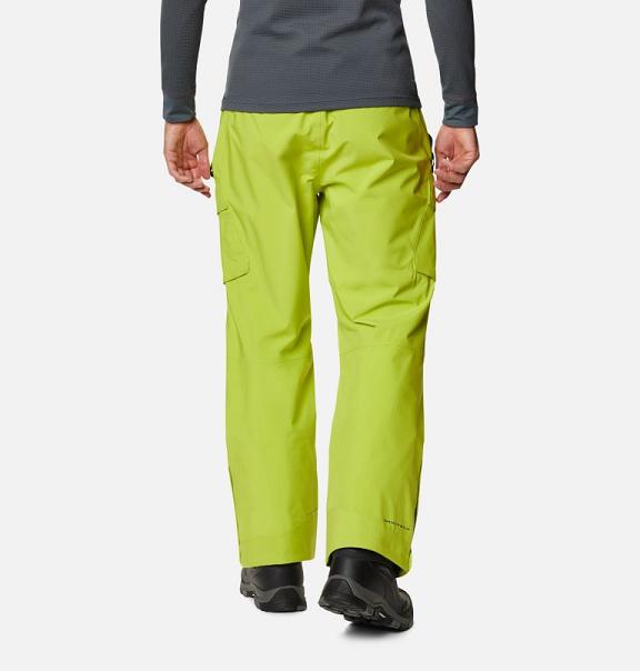 Columbia Powder Stash Ski Pants Yellow For Men's NZ57162 New Zealand